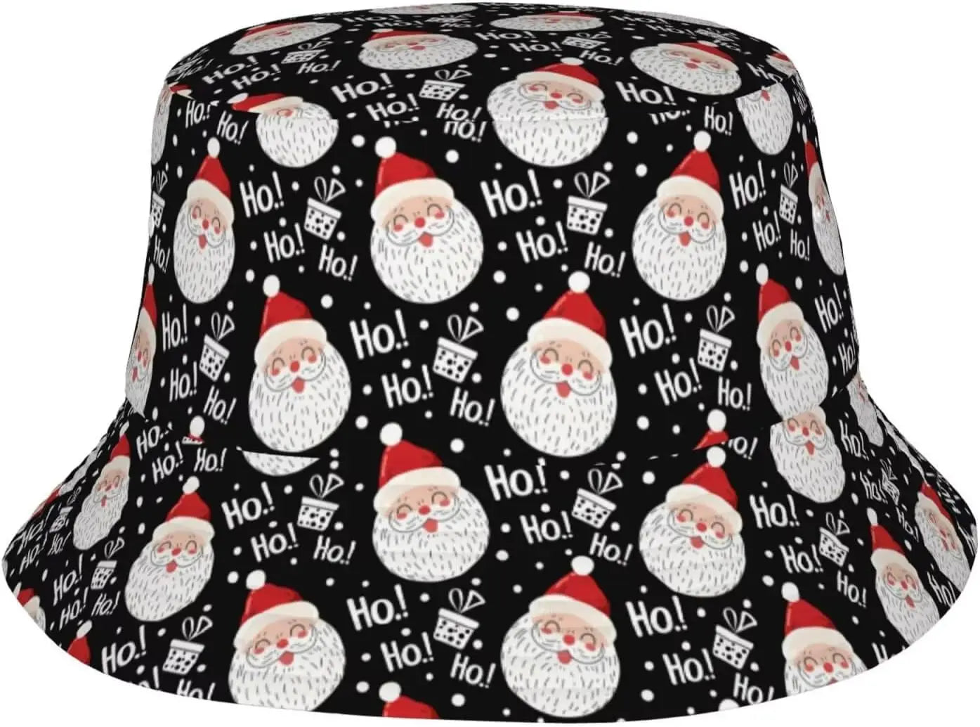 Funny Christmas Hat Happy New Year Bucket Hats
