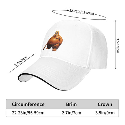 Tung Tung Tung Sahur Fat Sun Baseball Cap