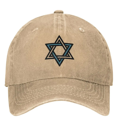 Star Of David Denim Baseball Cap Judaism Hunting Camping Hip Hop Hats