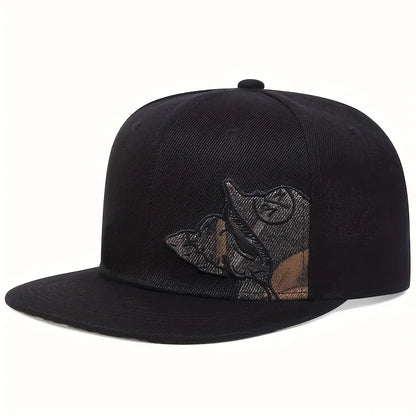 Unisex Skeleton Embroidery Snapback Caps For Women Men