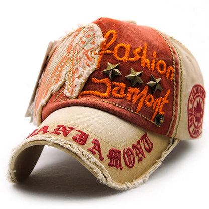 Men Wome Baseball Cap Fashion Luxury Brand Hat Male Female Willow Spike Casual Letter Sports-Cap