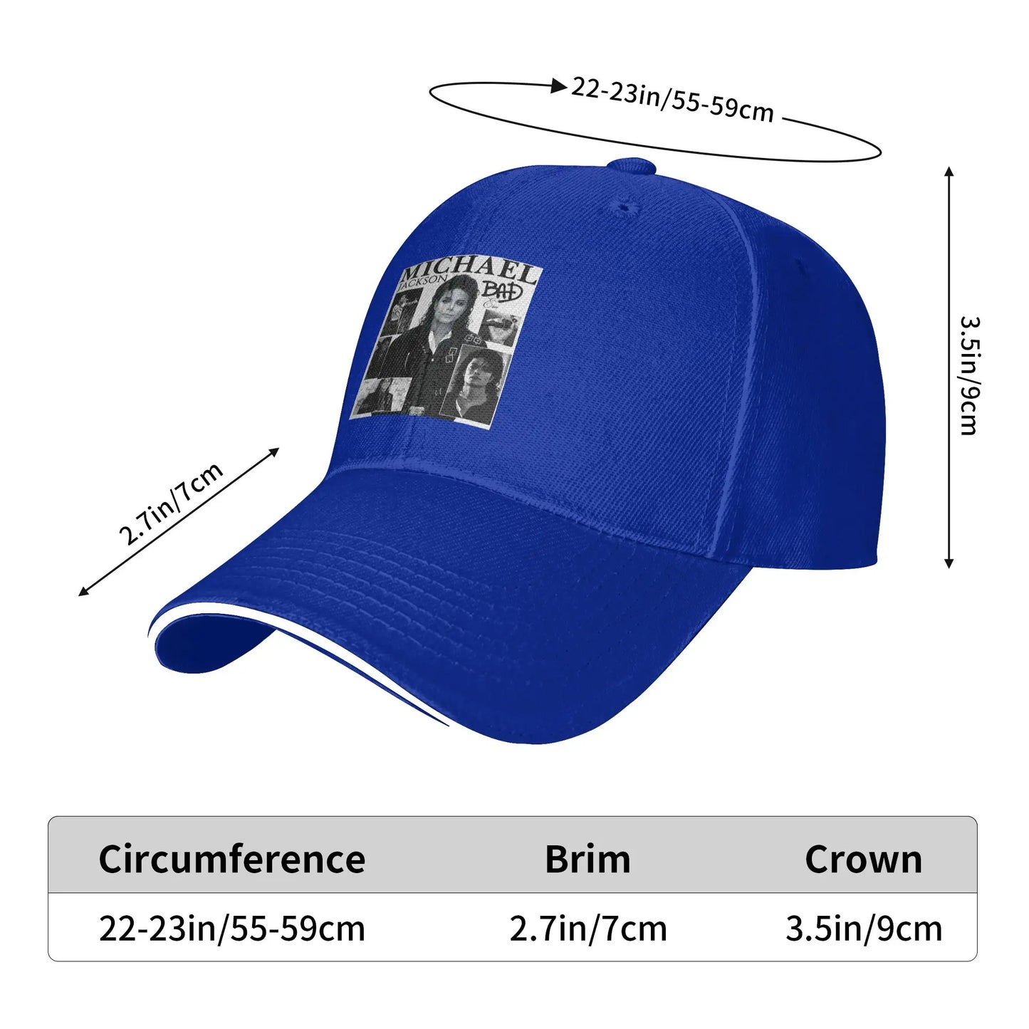 Michael Jackson Dancing Cap Casual Baseball Caps