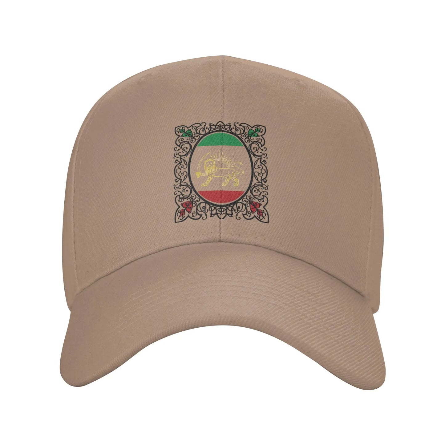 Persian Flag Shirokhorshid Persian Flag Iran Baseball Cap