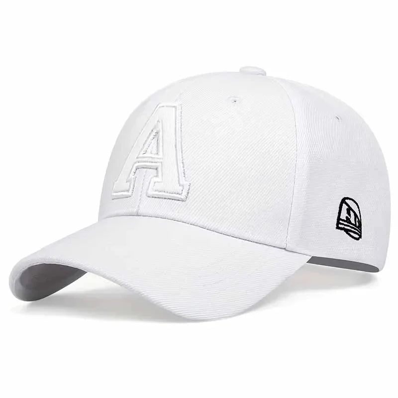 A Letter Embroidered Baseball Cap