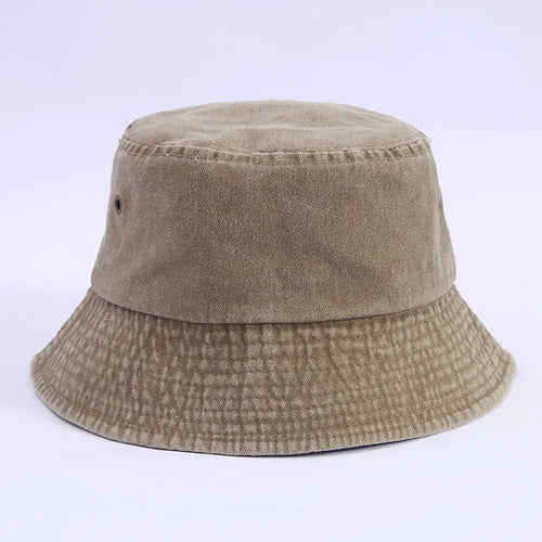 Bucket Hat Fashion Washed Denim Cap Design Panama Hats