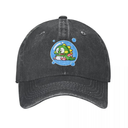 New Vintage Classic Game Bubble Bobble Baseball Cap