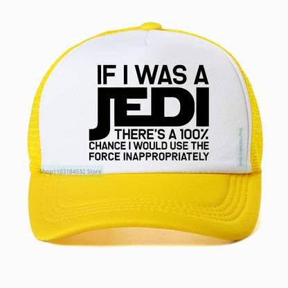 If I Was A Jedi Sarcastic Adult Humor Gift Baseball Cap