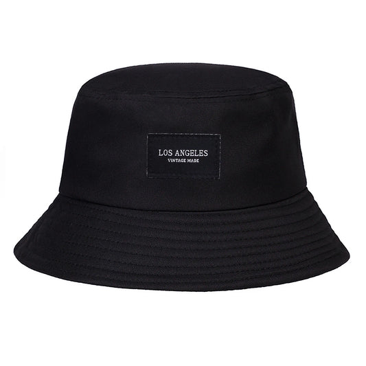 Los Angeles Bucket Hat Letter Embroidered Hip Hop Panama Hats For Men Women Fisherman Hat