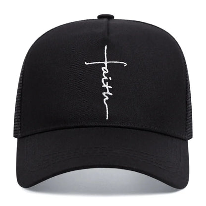 Casual Fashion  Faith Embroidery Baseball Cap