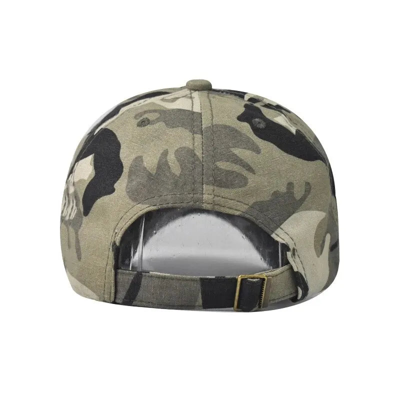 Army Camouflage Male Baseball Cap Men Embroidered Brazil Flag