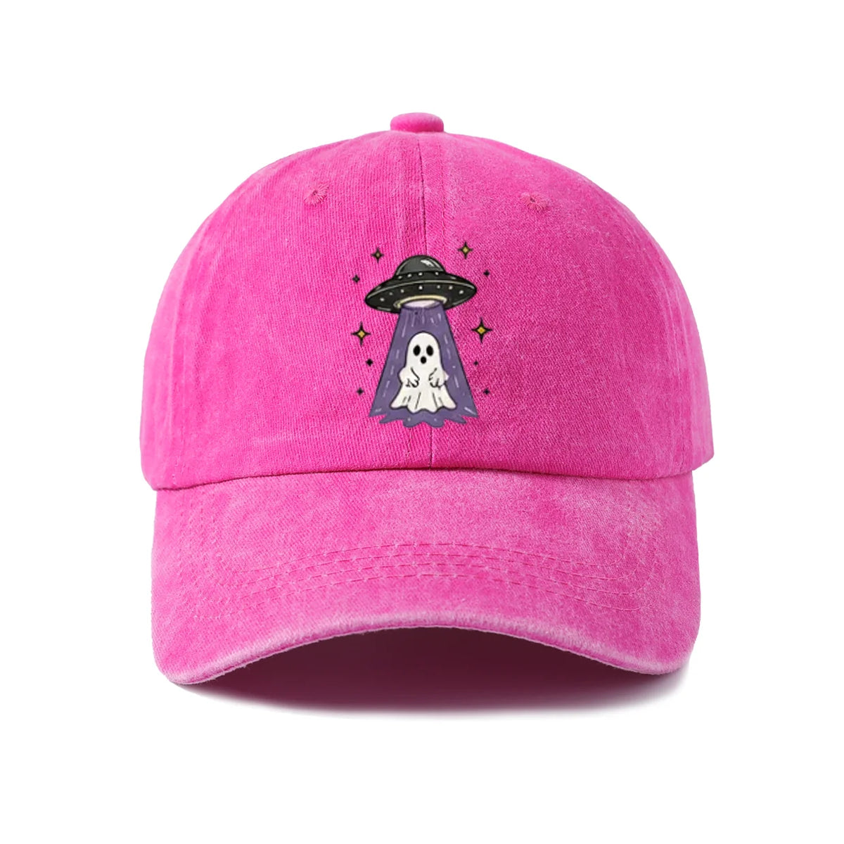 Ghost in Magic Jar Graphic Baseball Cap