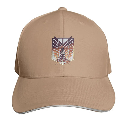 Attack On Titan Anime Logo Cap Fashion Casual Baseball Caps