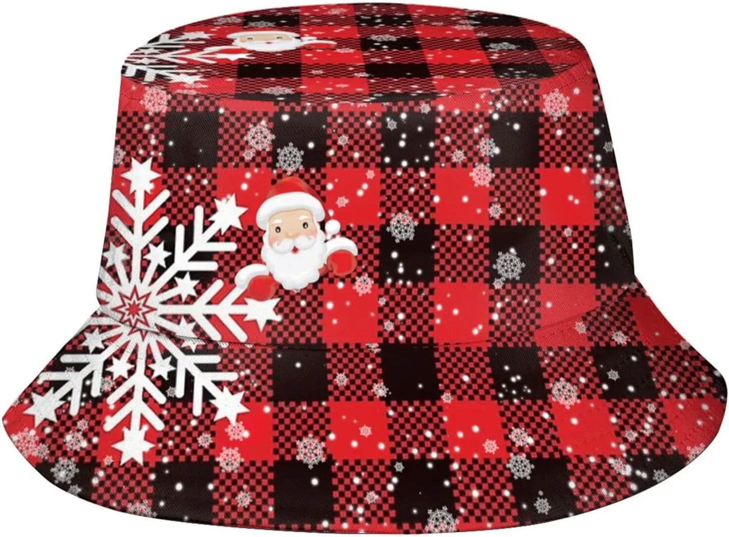 Christmas Bucket Hats Fashion Summer Sun Cap Packable