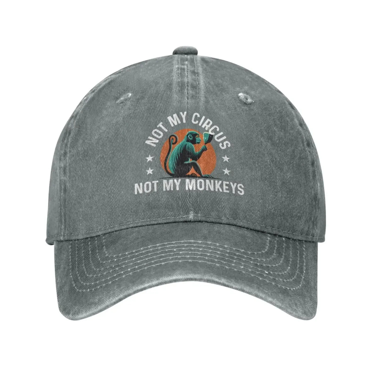 Not My Circus Not My Monkeys Hat Women Baseball Hat