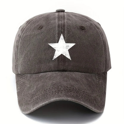 Printed Pentagram Baseball Cap