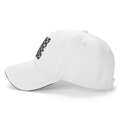 Spooky Ghost Halloween Cartoon Pattern Cap Casual Baseball Caps