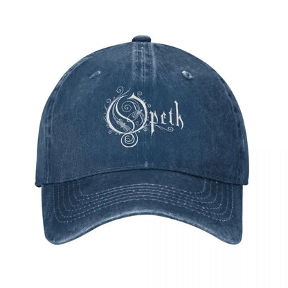 Casual Opeths Logo Death Metal Band Baseball Cap
