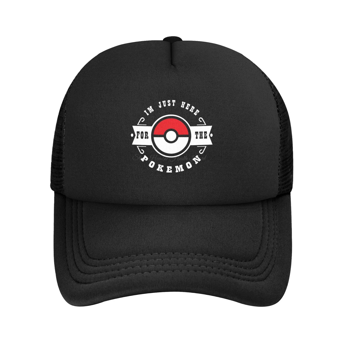 Pokemoned Yellow Duck Psyduck Trucker Caps Mesh Baseball Cap