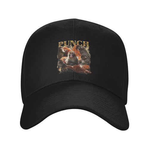 Spring Casual Baseball Cap Team Punch Baby Monkey Punch