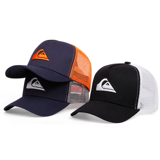 Simple Symbol Triangle Surfing Embroidery Baseball Cap