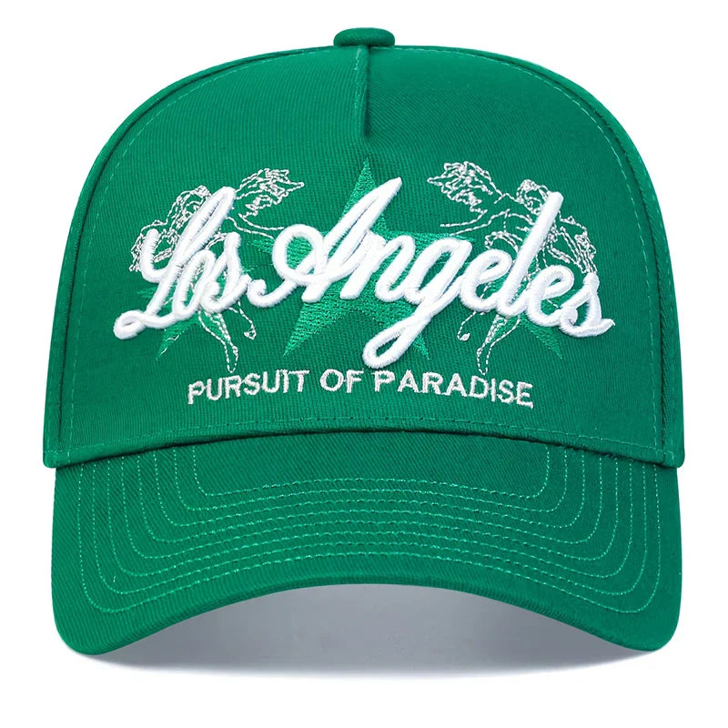 Fashion LOS ANGELES Embroidery Baseball Cap