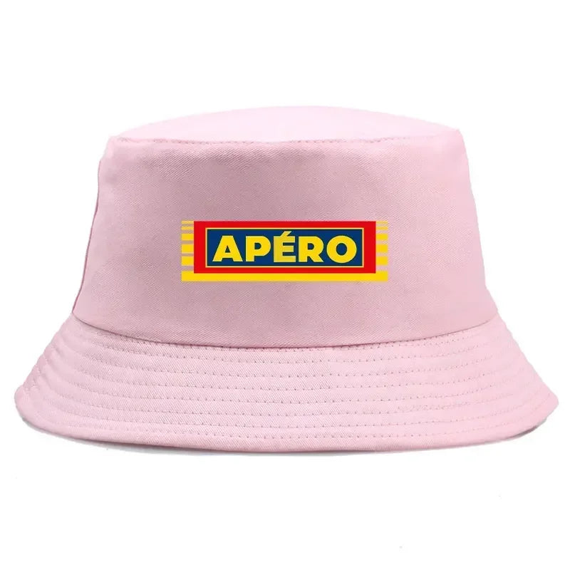 Adult Pastis APERO Bobs Man Reversible Bucket Hat Men Women