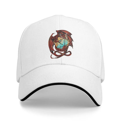 D-Dungeon Dragon DnD Master Kpop Rock Hip Hop Hats For Women Men