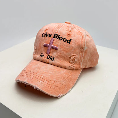 New Unisex Letter Embroidery American Vintage Baseball Hats