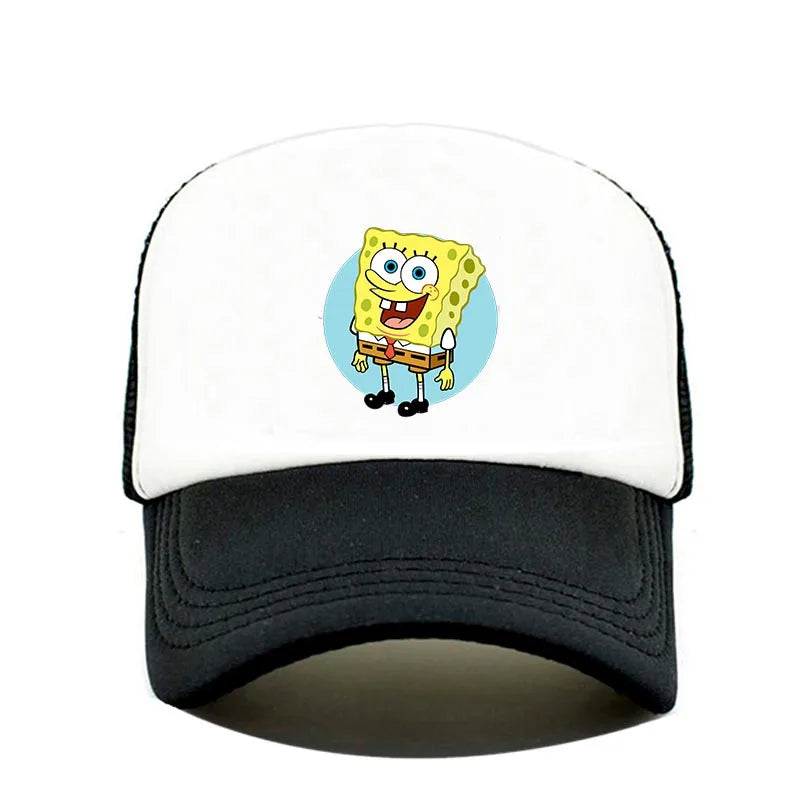 Fashion Cute SpongeBobs Print Baseball Cap