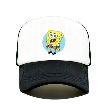 Fashion Cute SpongeBobs Print Baseball Cap
