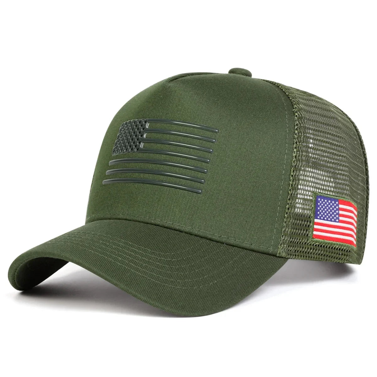 Unisex American Flag Embroidery Baseball Caps
