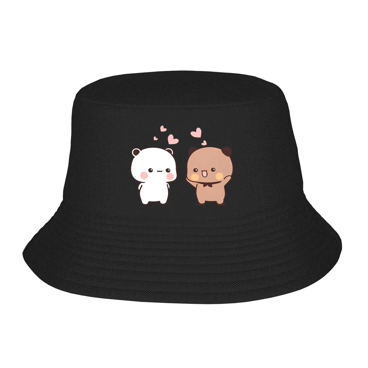 Bucket Hat Cute Happy Bubu Face