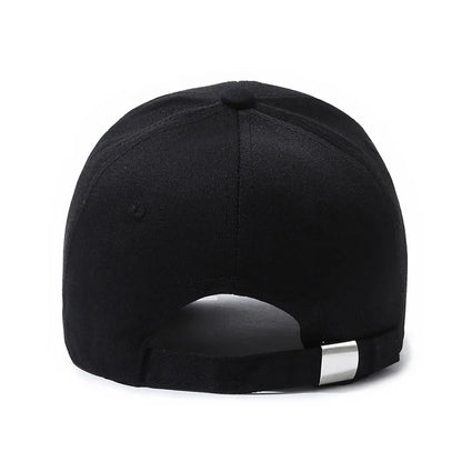 3D Embroidered "MN" Simple Korean Design Baseball Cap For Men Women