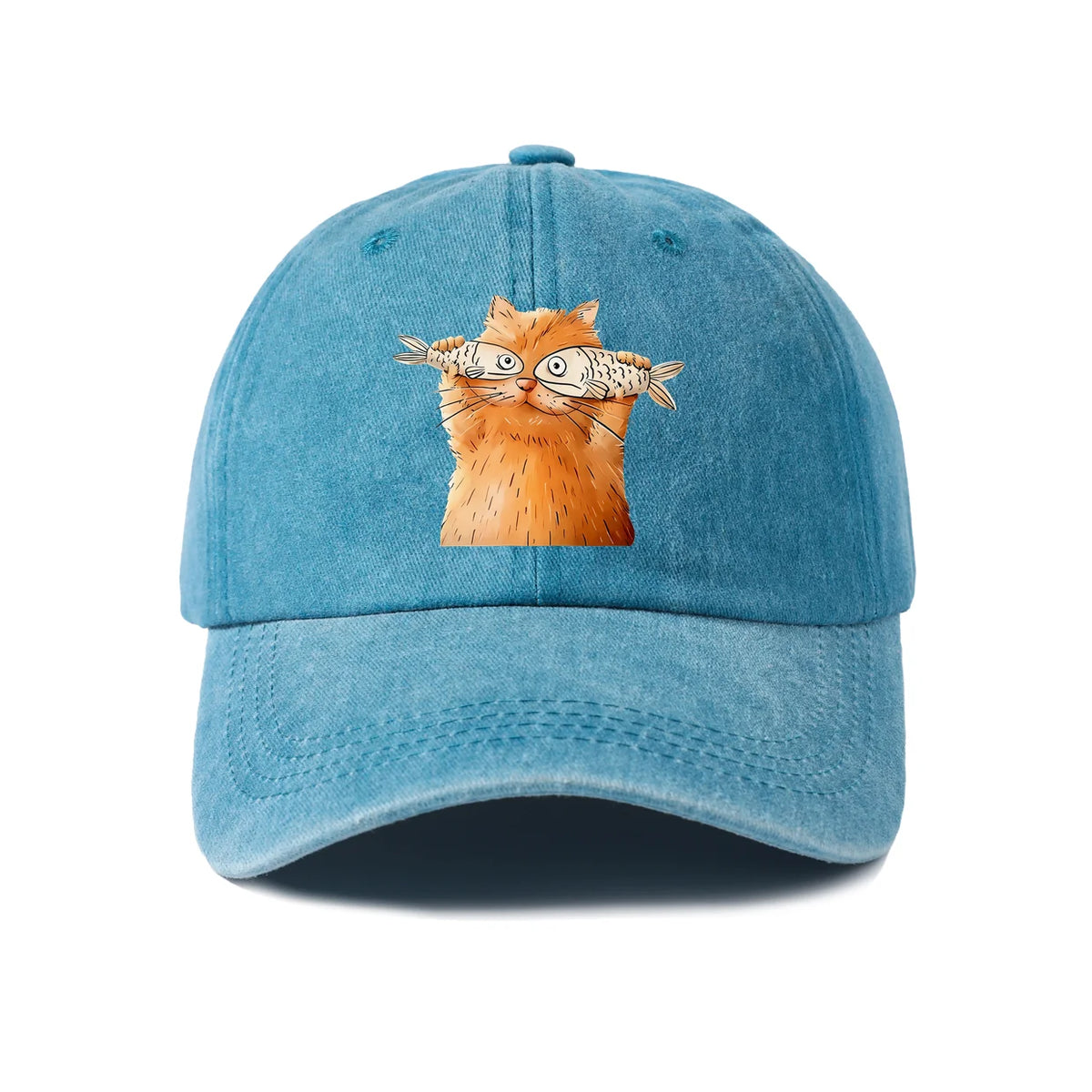 Cute Cartoon Animal Character Graphic Baseball Cap