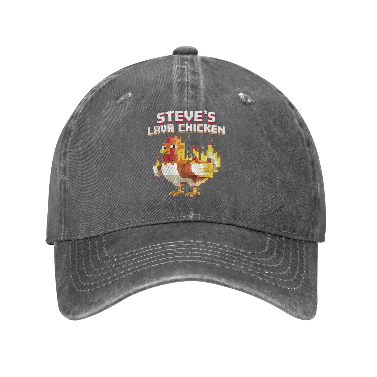 New Chicken Jockey Printed Cap Cotton Baseball Cap