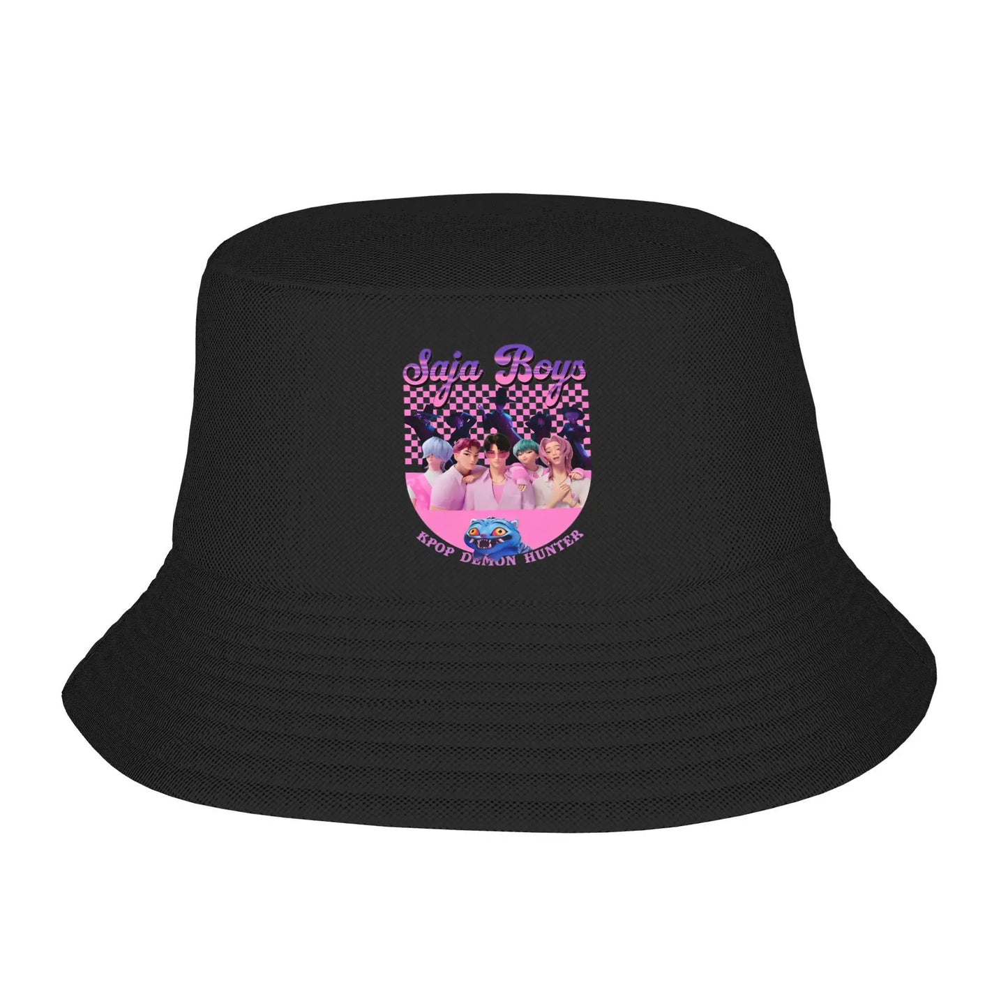 Kpop Demon Hunters Huntrix Zoey Rumi Mira Merch Bucket Hats