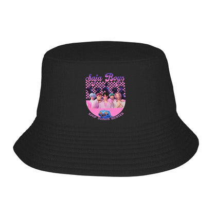 Kpop Demon Hunters Huntrix Zoey Rumi Mira Merch Bucket Hats