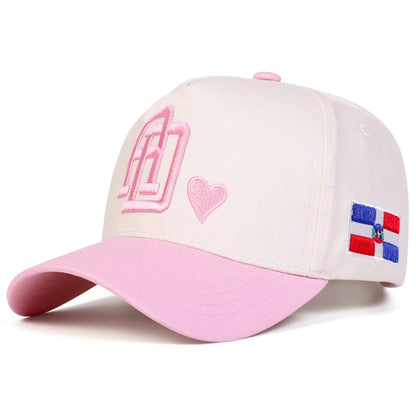 Unisex Letter Love Embroidery Baseball Caps