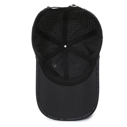 Quick Drying Solid Baseball Cap For Women & Men
