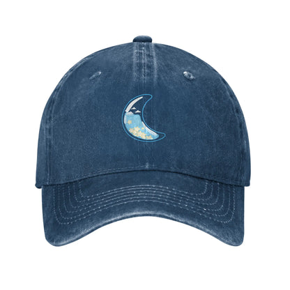 Fashion Twin Soulmates Moon Baseball Cap