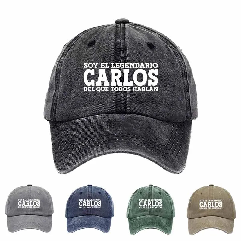 Carlos Sloganel Classic Legendary Baseball Cap