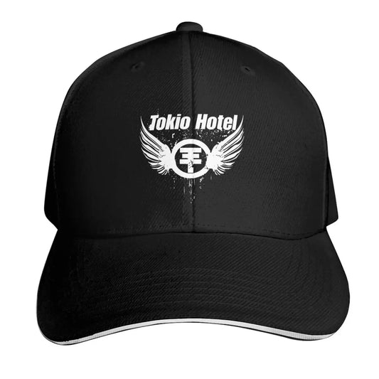 Genres Rock Tokio Hotel Logo Cap Fashion Casual Baseball Caps