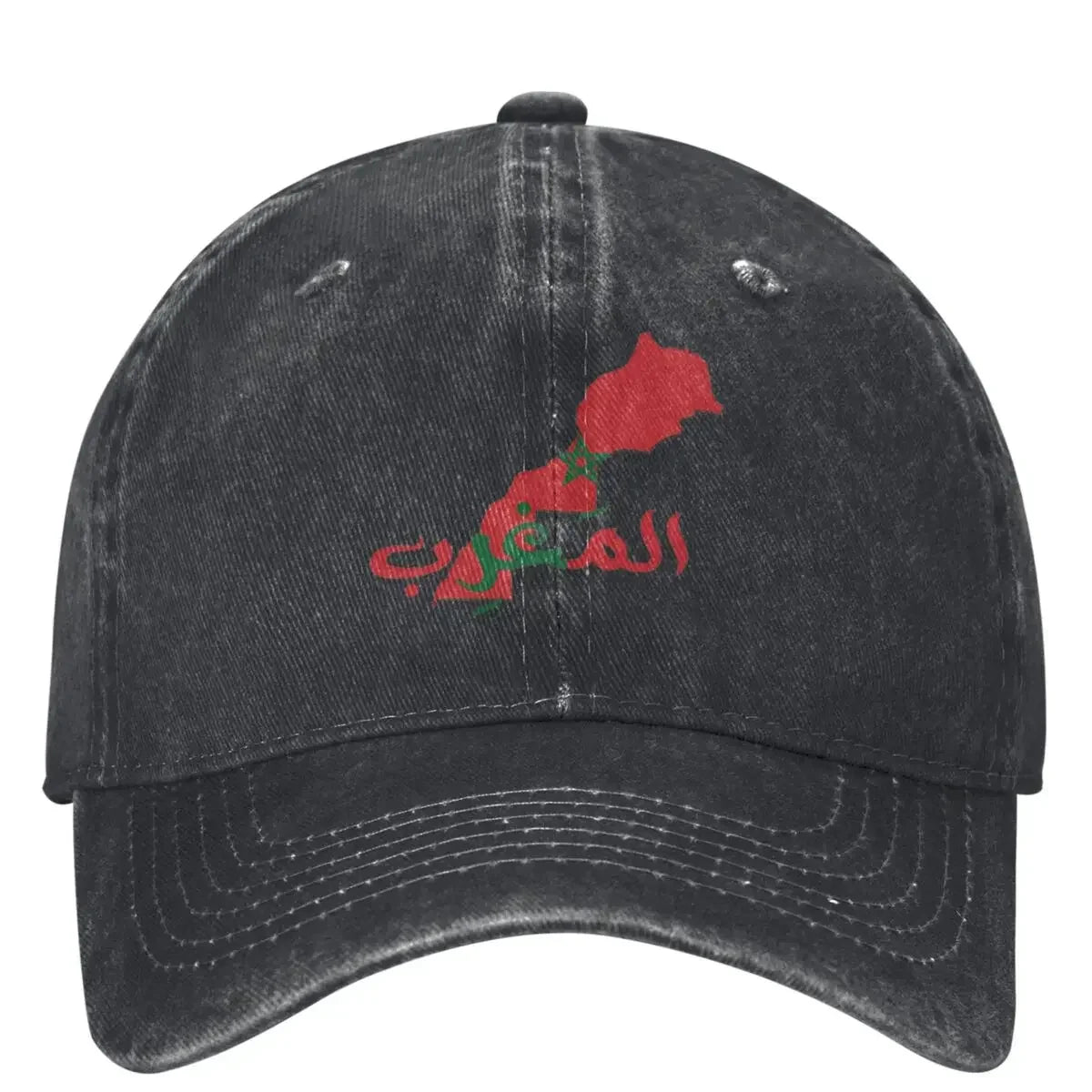 Morocco Map And Flag Casual Baseball Cap