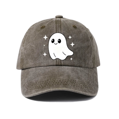 Cute Smiling Ghost Graphic Baseball Cap