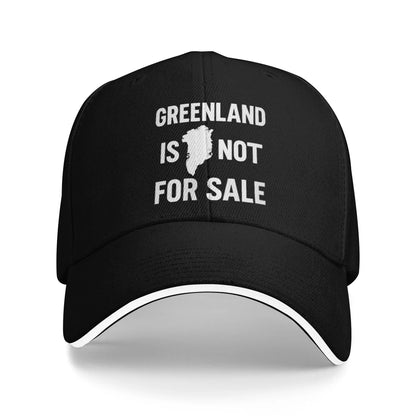 Greenland Is Not For Sale Caps For Men Women Stylish Baseball Cap
