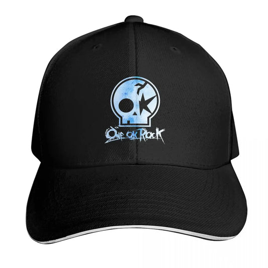 One Ok Rock Tulisan Japan Logo Cap Fashion Casual Baseball Caps