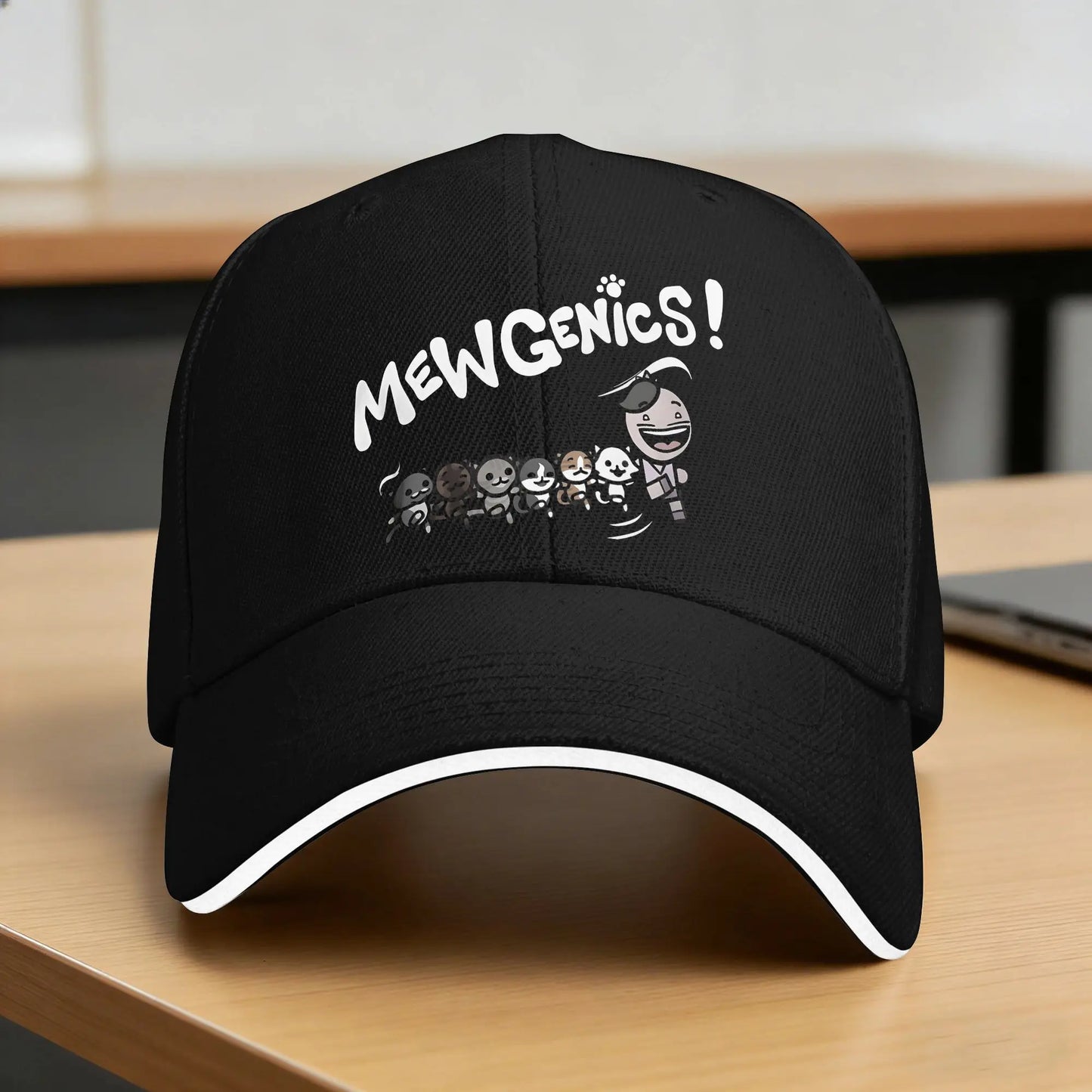 Mewgenics Indie Gaming Sun Baseball Cap