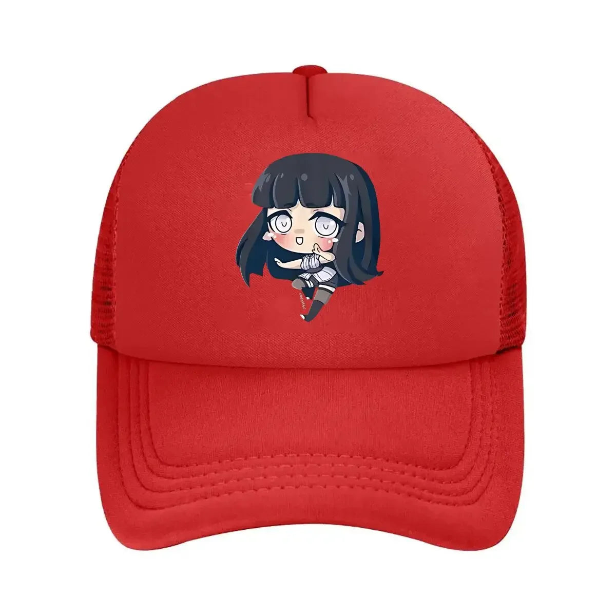 New “Anime Girl Manga, Cute Art Design” Mesh Baseball Cap
