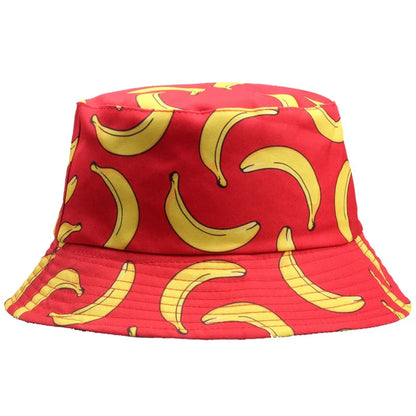 Summer Spring Thin Shade Banana Print Cotton