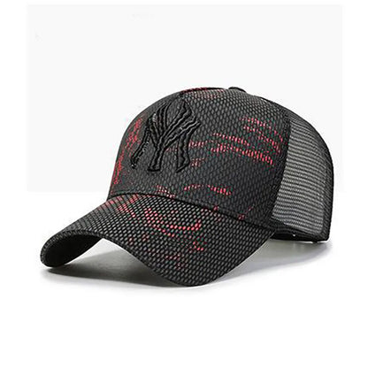 New Summer Hat Men's Letter Embroidery Versatile Couple Sunscreen Sunshade Baseball Cap
